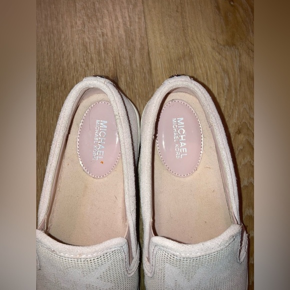 Michael Kors KEATON SLIP ON LASERED SUEDE Women’s Pink Slip-On Sneakers … - Picture 6 of 10